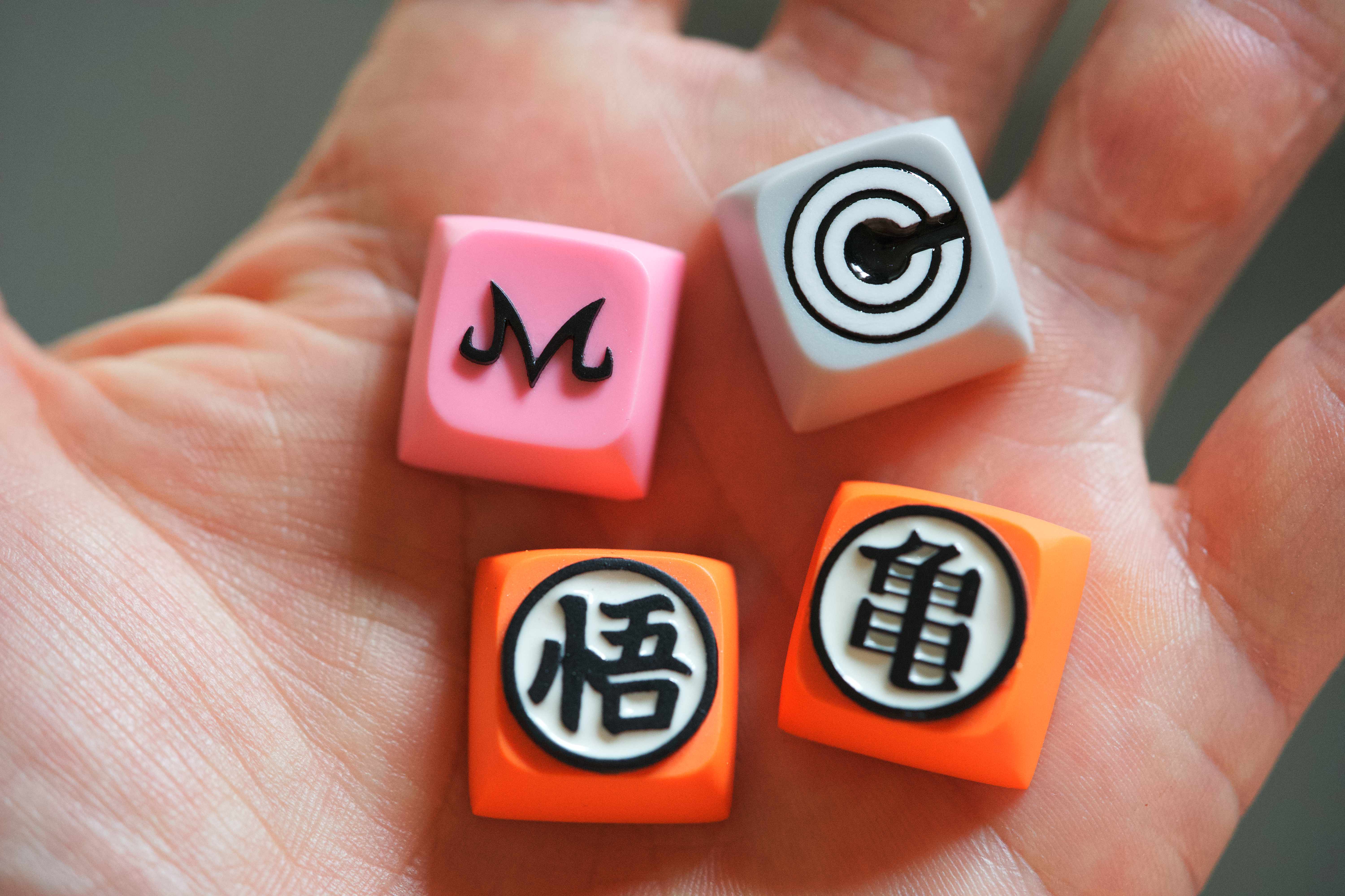 Dragon Ball Inspired Keycaps