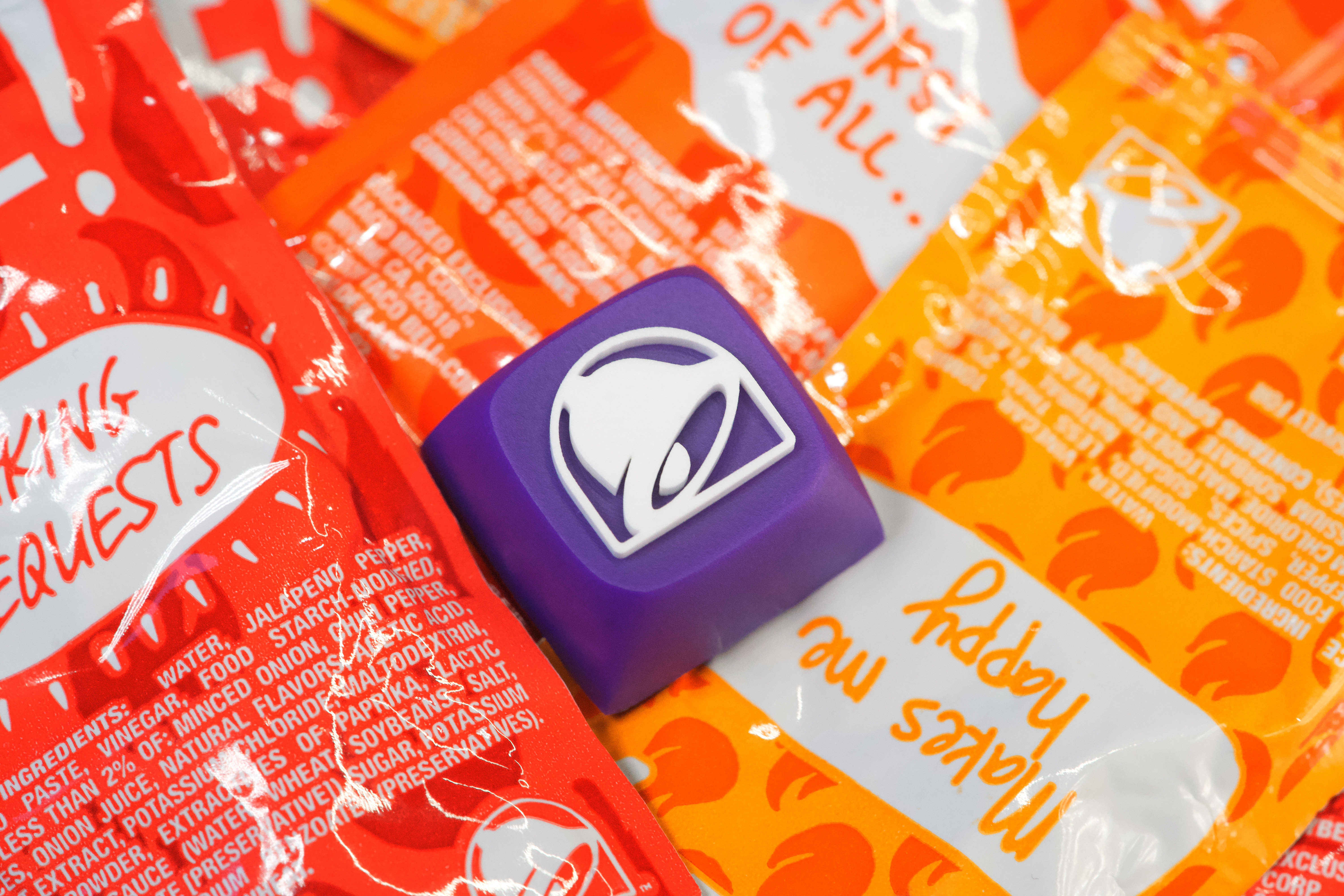 Taco Bell Logo Keycap