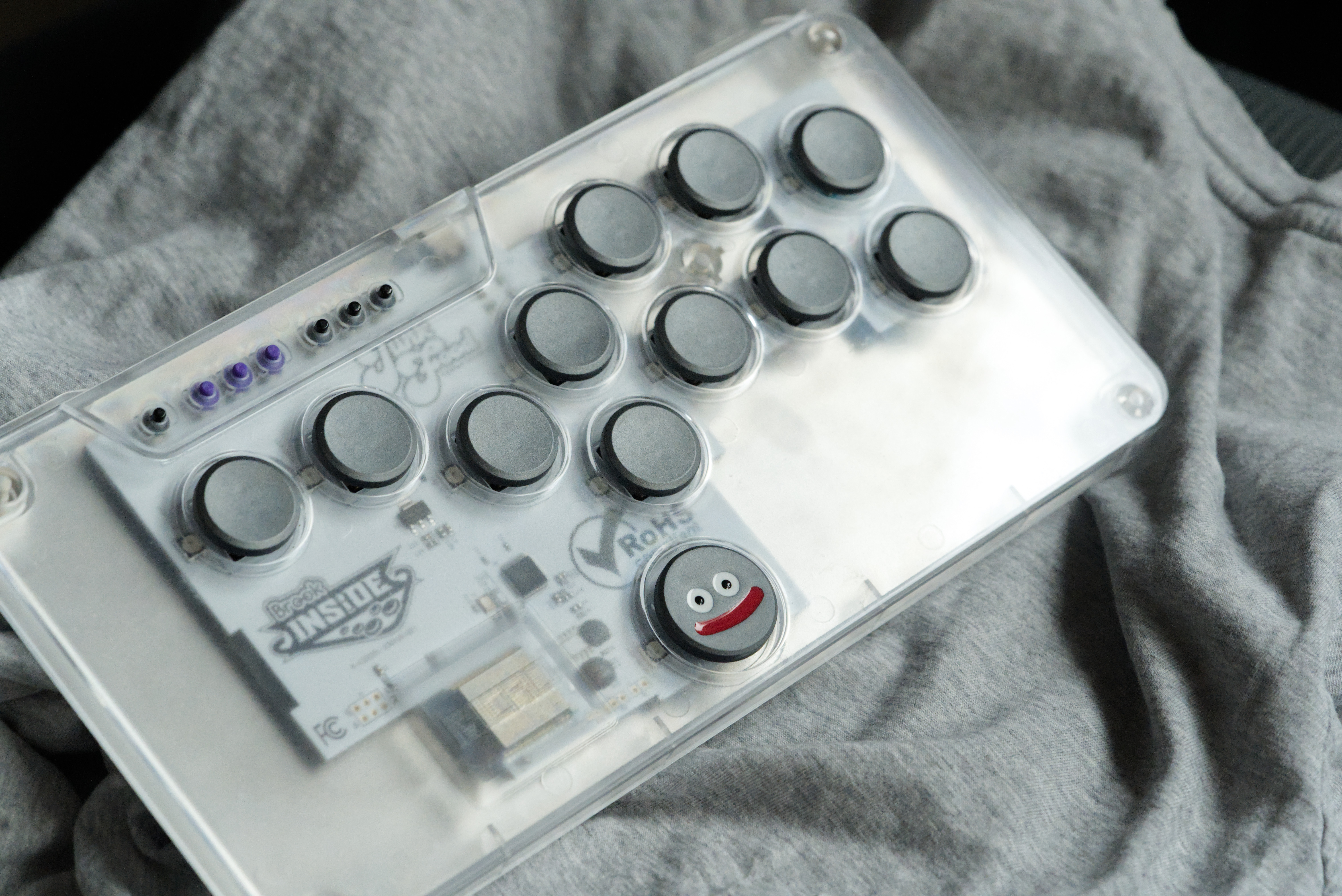 Junkfood Arcade Custom Leverless Buttons