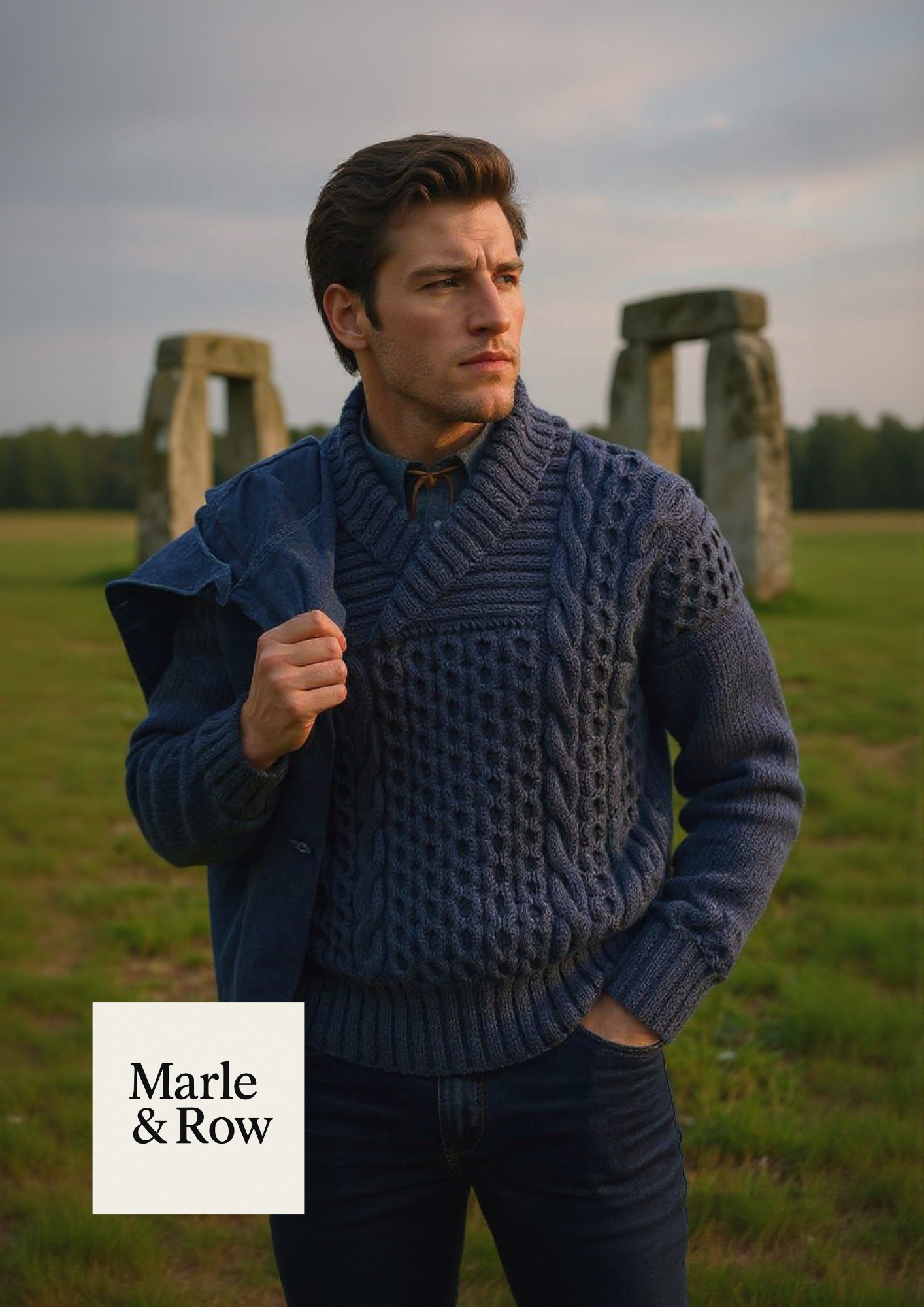 Knitting Pattern Women's/Men's Unisex Cabled Aran Jumper Sweater 1091 Instant PDF Download