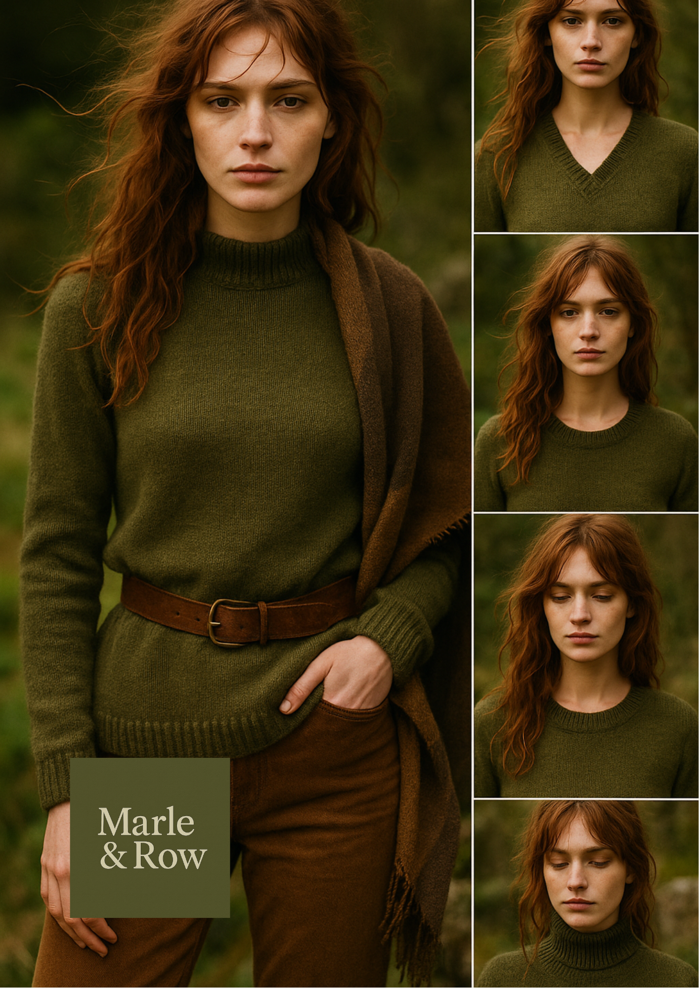 Knitting Pattern Women's 4 Aran Jumpers 1002