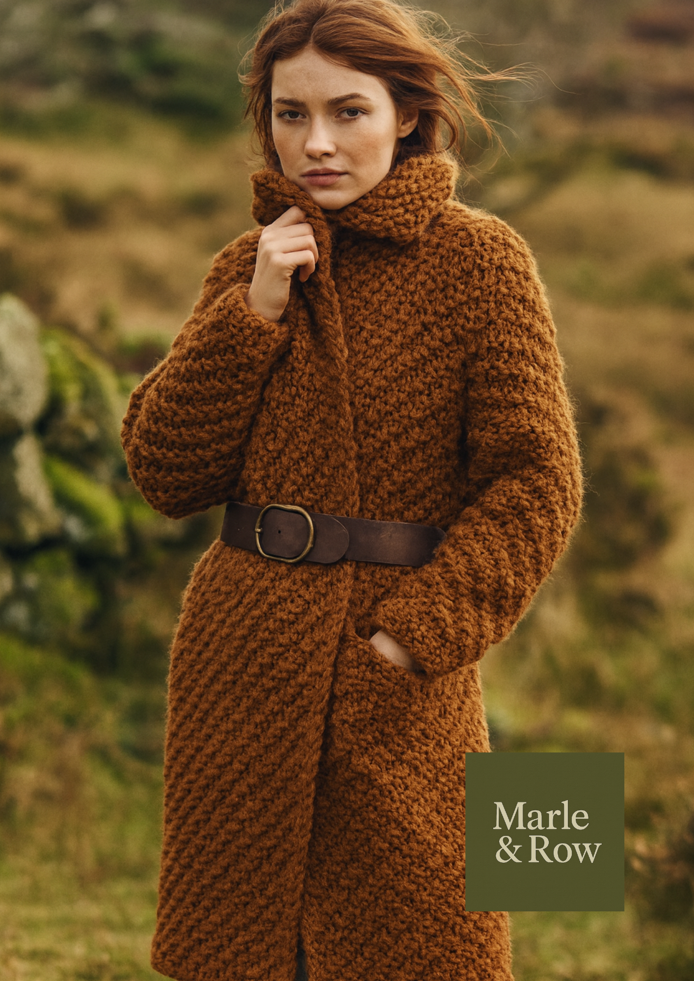 Knitting Pattern Women's Chunky Jacket 1017