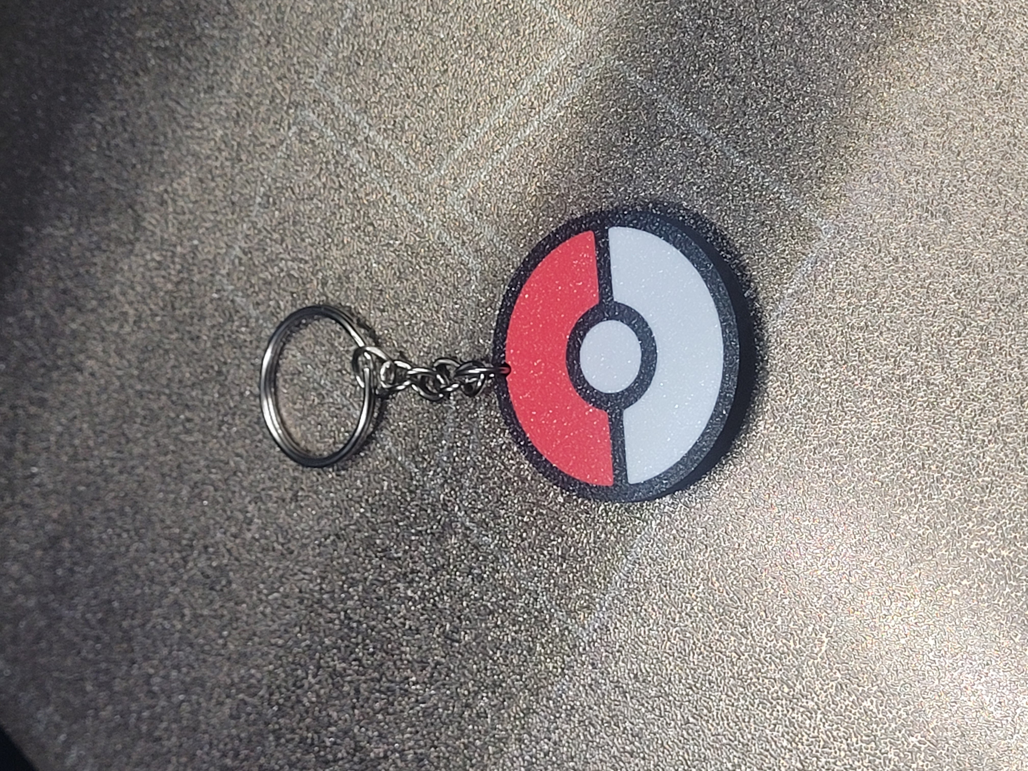 Pokeball Keychain