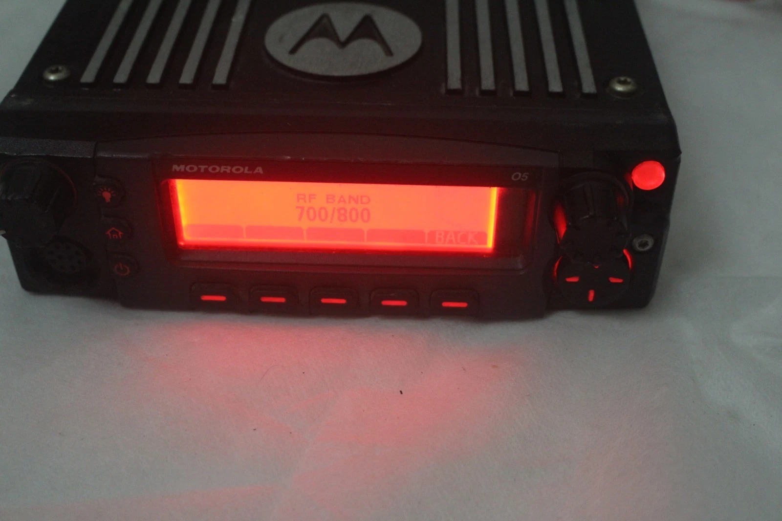 USED Motorola M25URS9PW1AN APX6500 700/800 Radio with O5 Dashmou TDMA