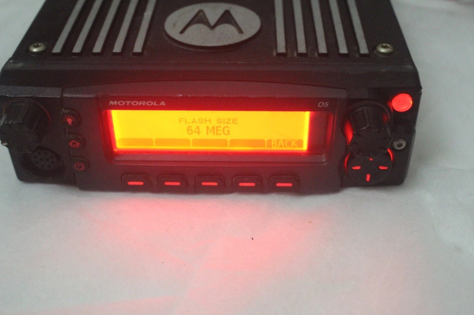 USED Motorola M25URS9PW1AN APX6500 700/800 Radio with O5 Dashmou TDMA