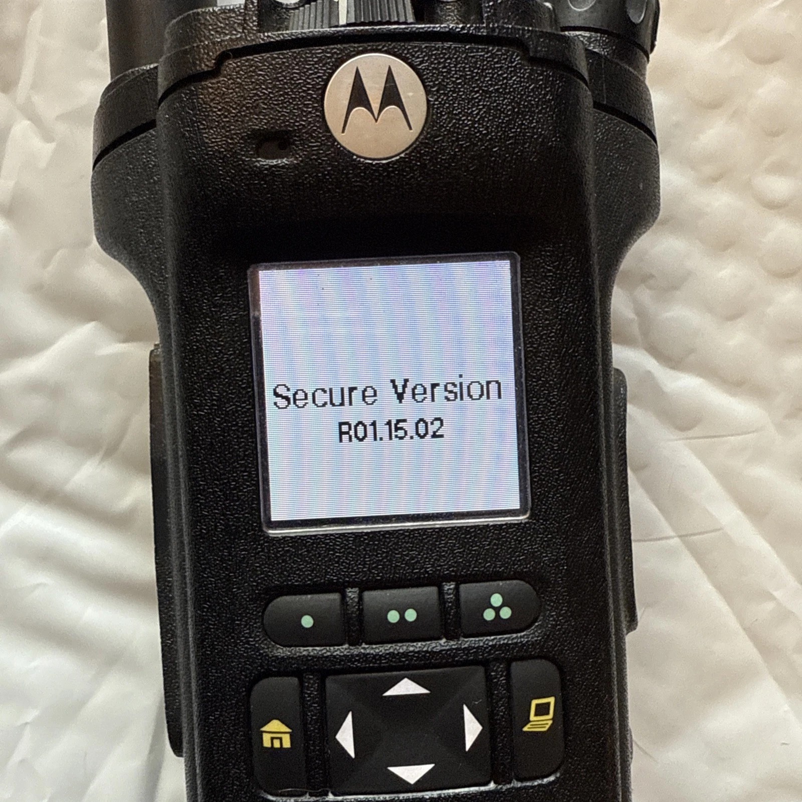 APX 6000 VHF H98KGF9PW6AN - No Battery. Unlocked. Firmware R36. MACE. 3x Algos