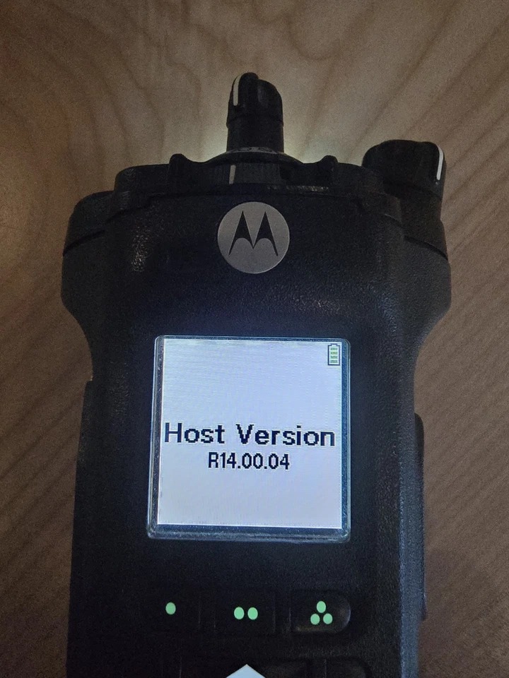 MOTOROLA APX6000 H98UCF9PW6AN RADIO 7-800MHZ, Bluetooth, Encryption Firmware R14