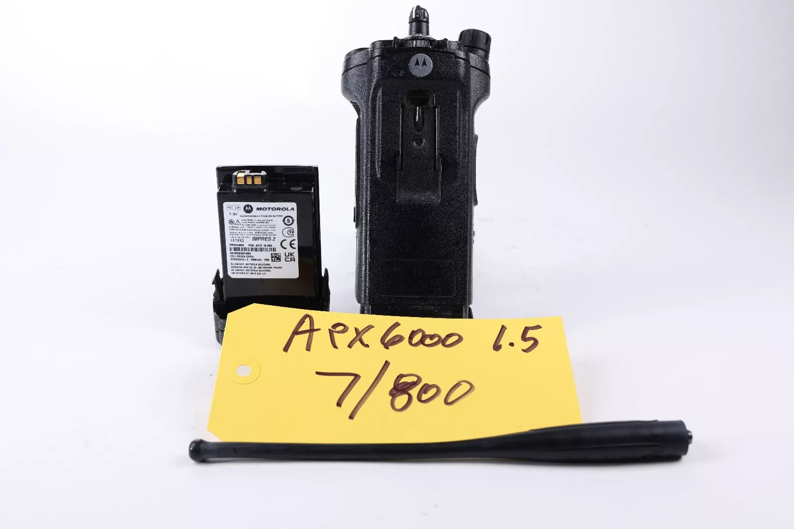 Motorola APX6000 7/800 (5) Algos *Black Model 1.5