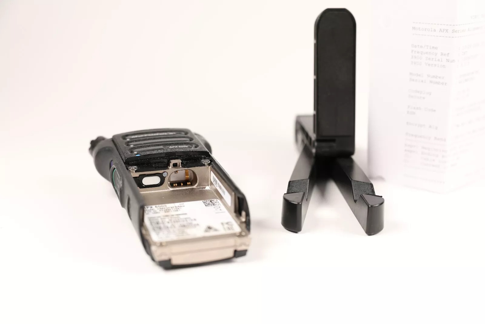 Motorola APX6000 BN 3.5 VHF FPP 5 Algo's H98KGH9PW7BN w/ Tag