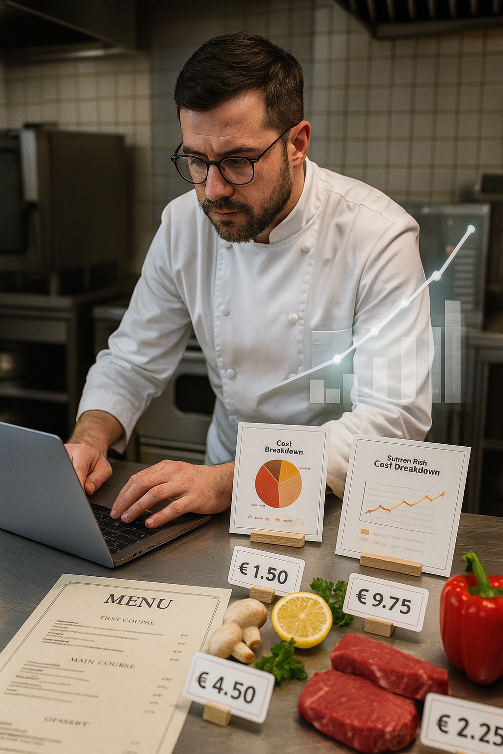 ChefGPT Pro: Escandallos, Fichas Técnicas y Menús Inteligentes