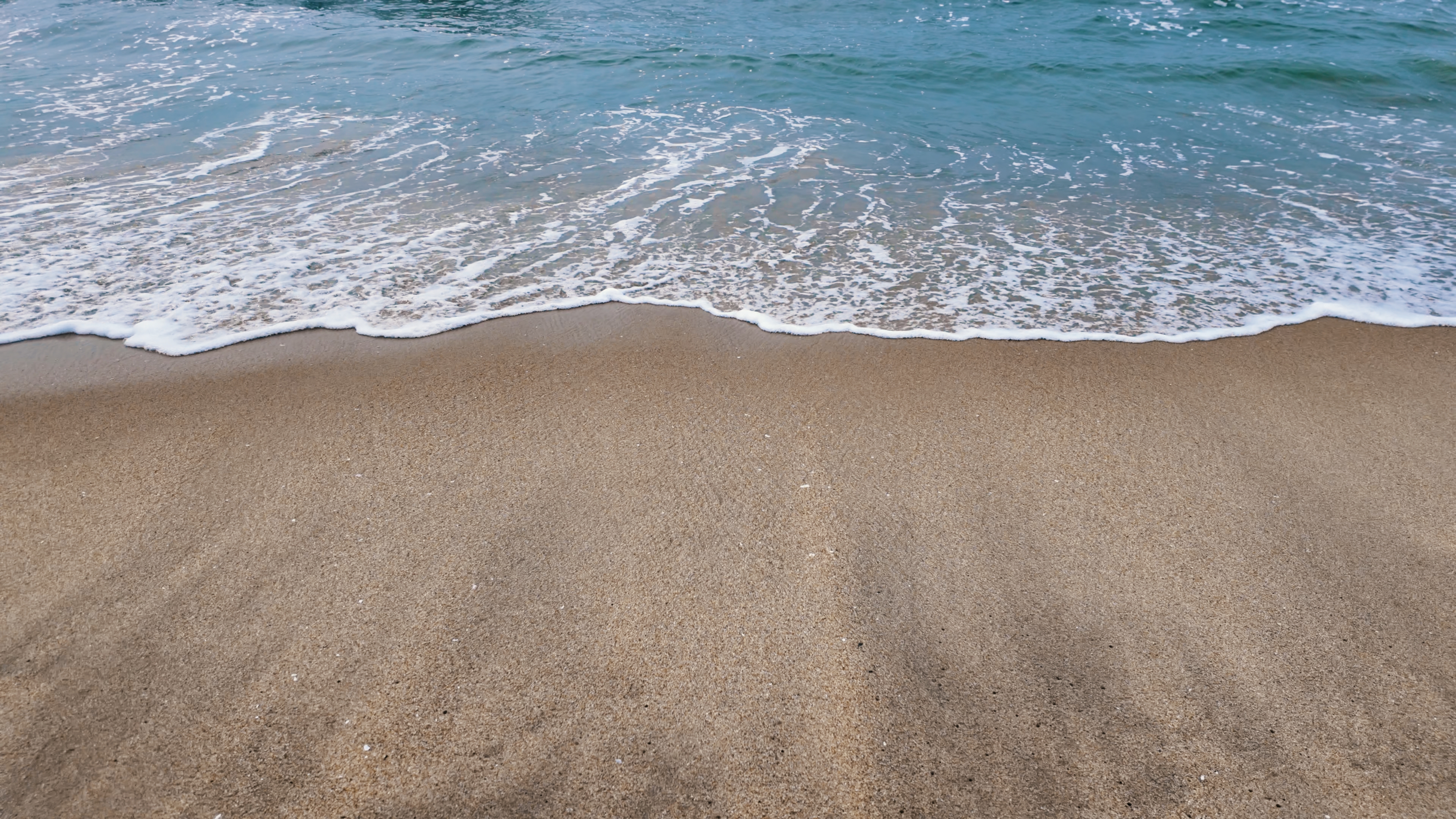 Tide Waves Crashing Coast 4K Dynamic Shot