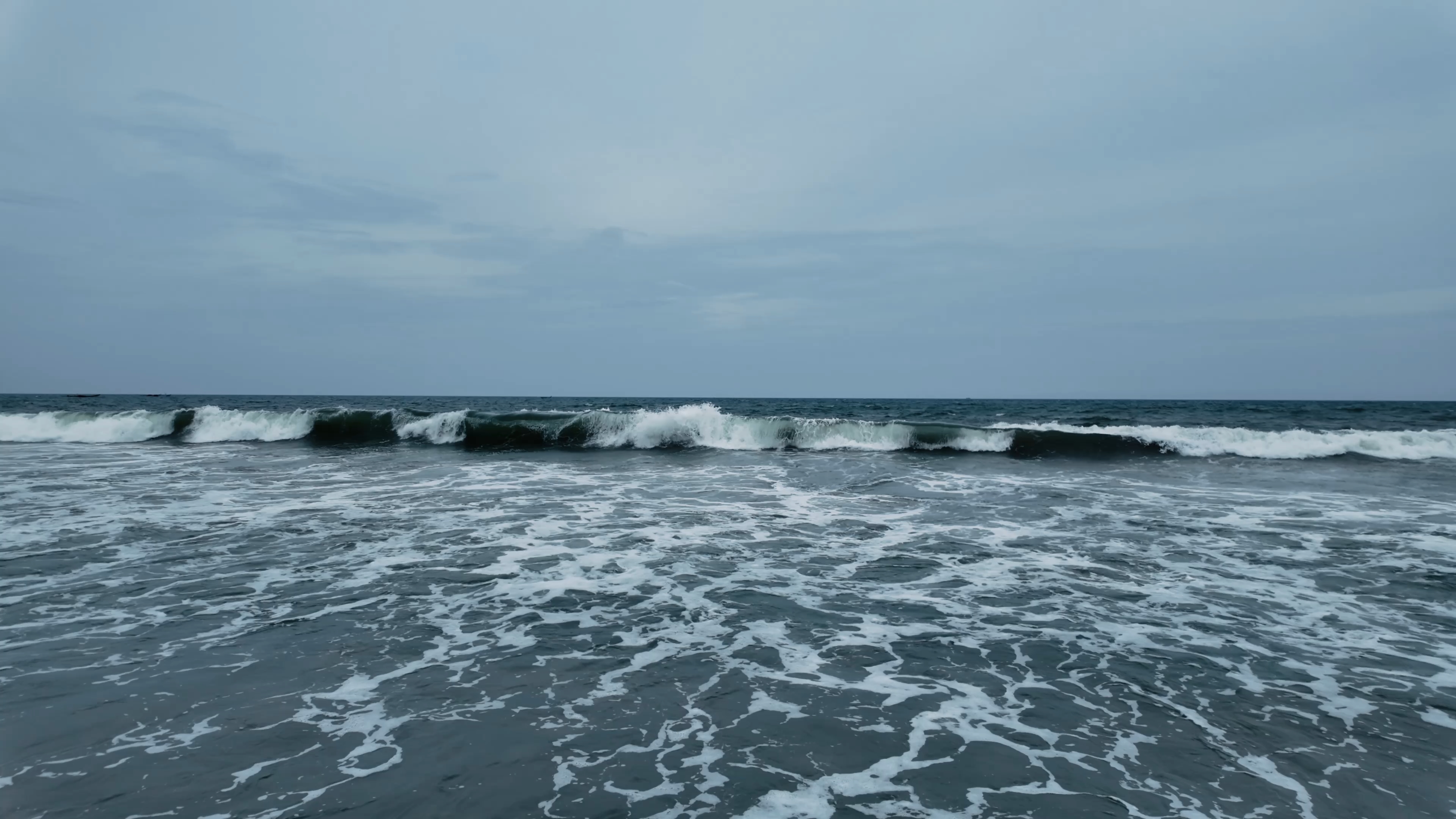 Sea waves background