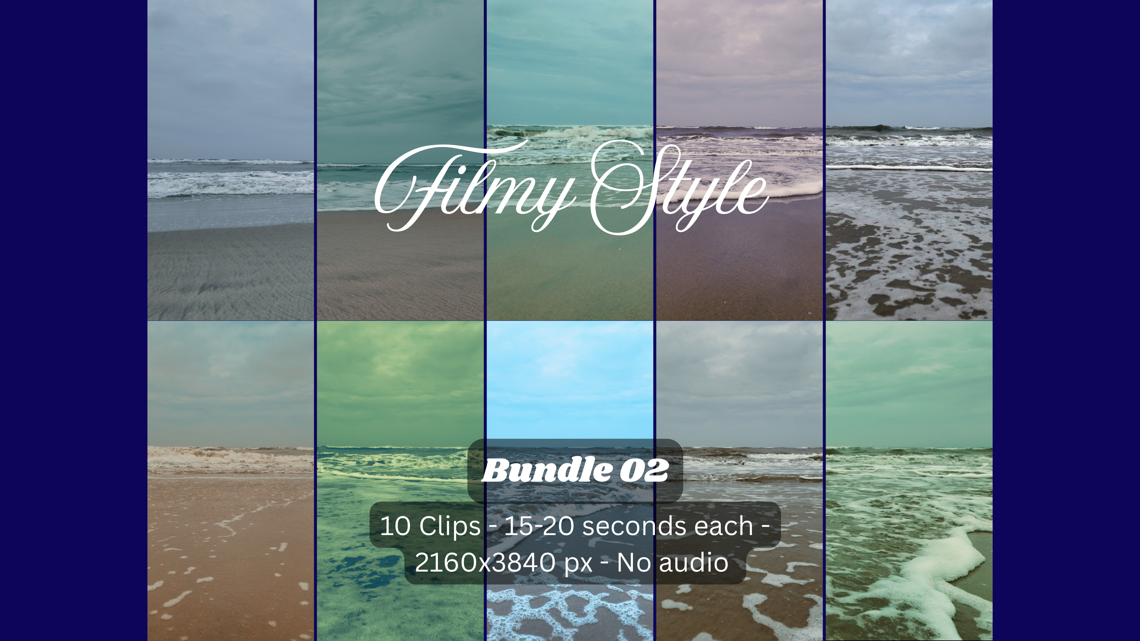 Vertical Wave Stock Footage | 4K Ocean Videos for Instagram & TikTok Backgrounds