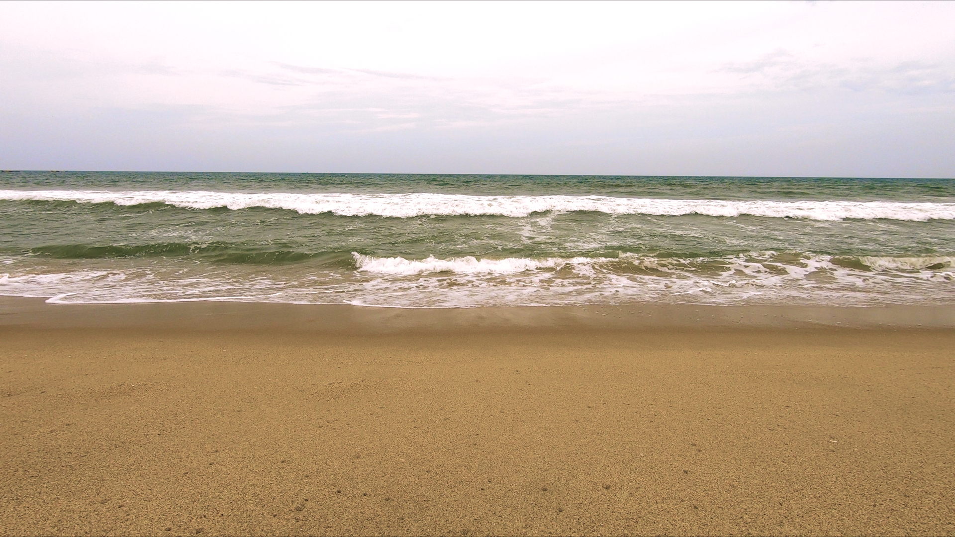 No Copyright HD Beach Waves Video Download Stock Footage