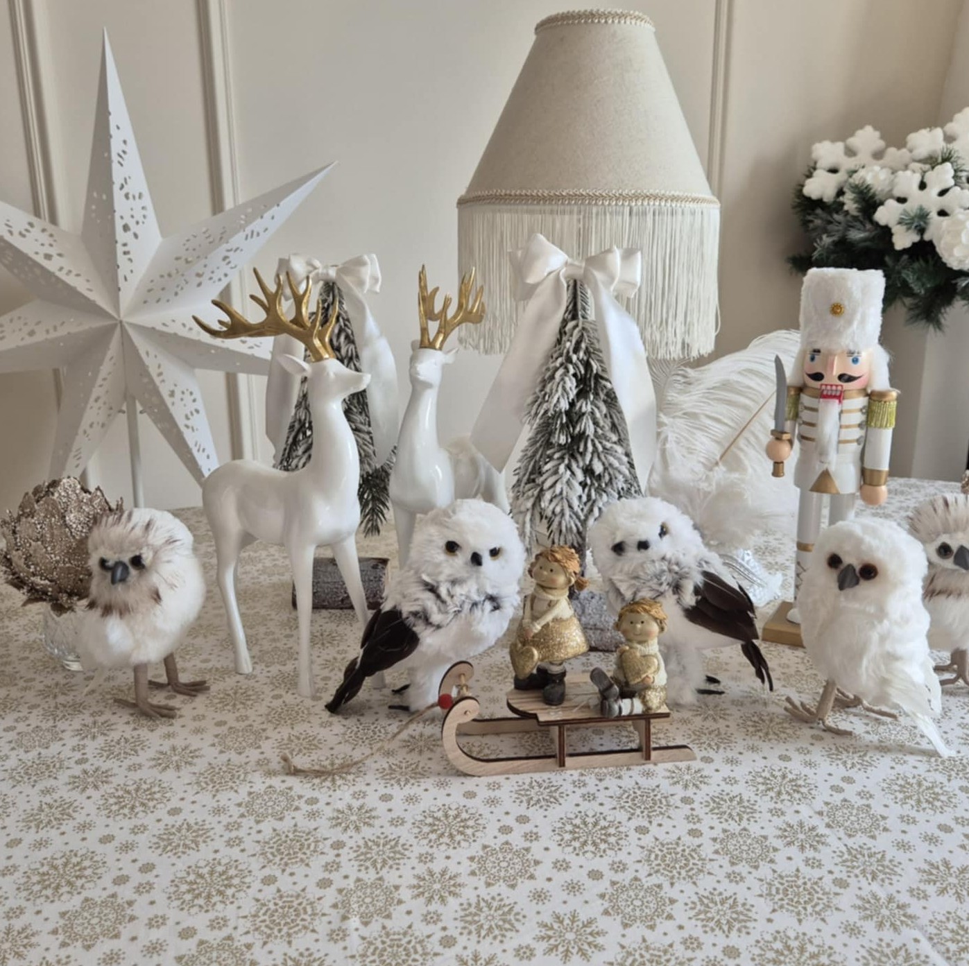 Kalėdinė staltiesė "ŽIEMOS ŠOKIS"