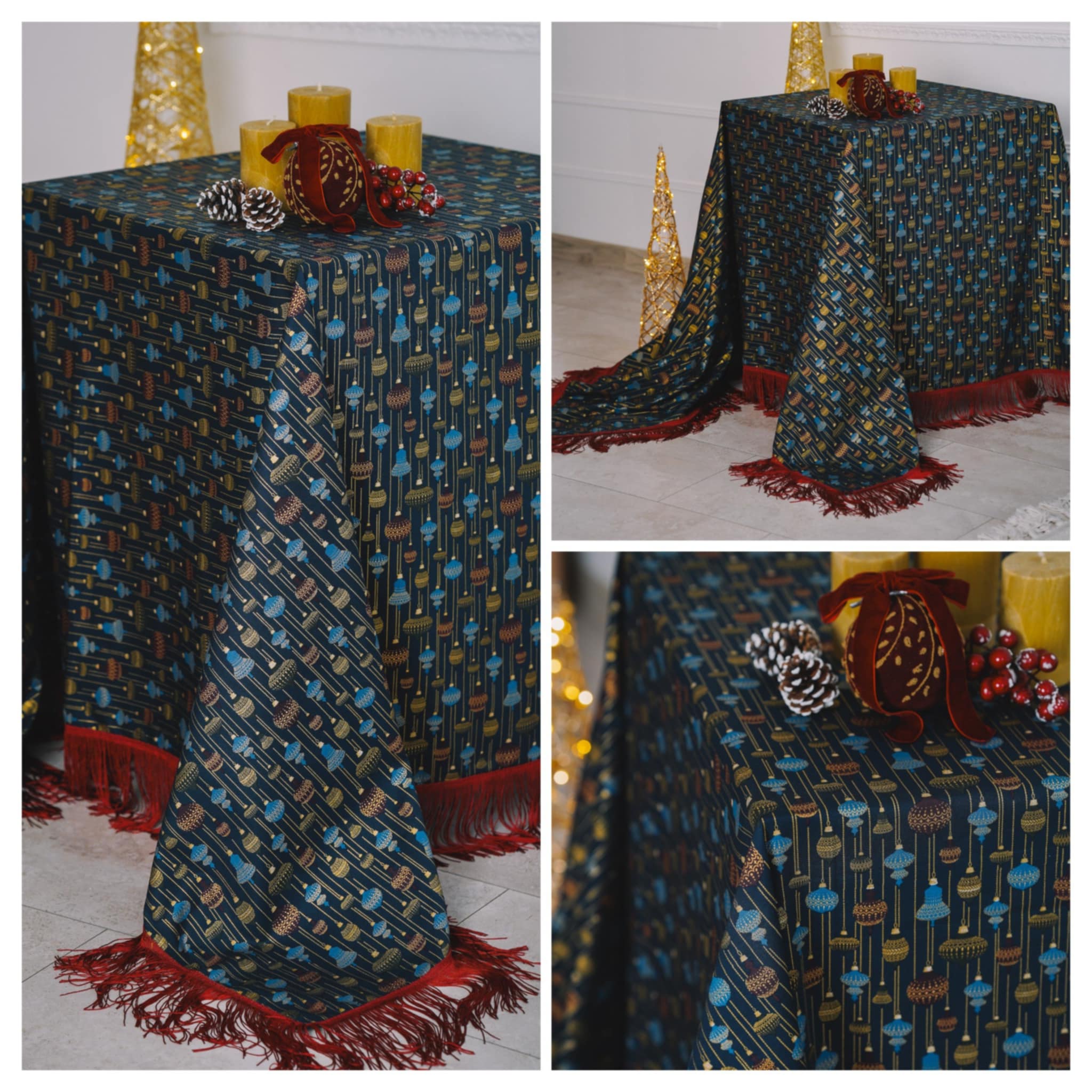 Kalėdinė staltiesė "ŠVENTINĖ NAKTIS"