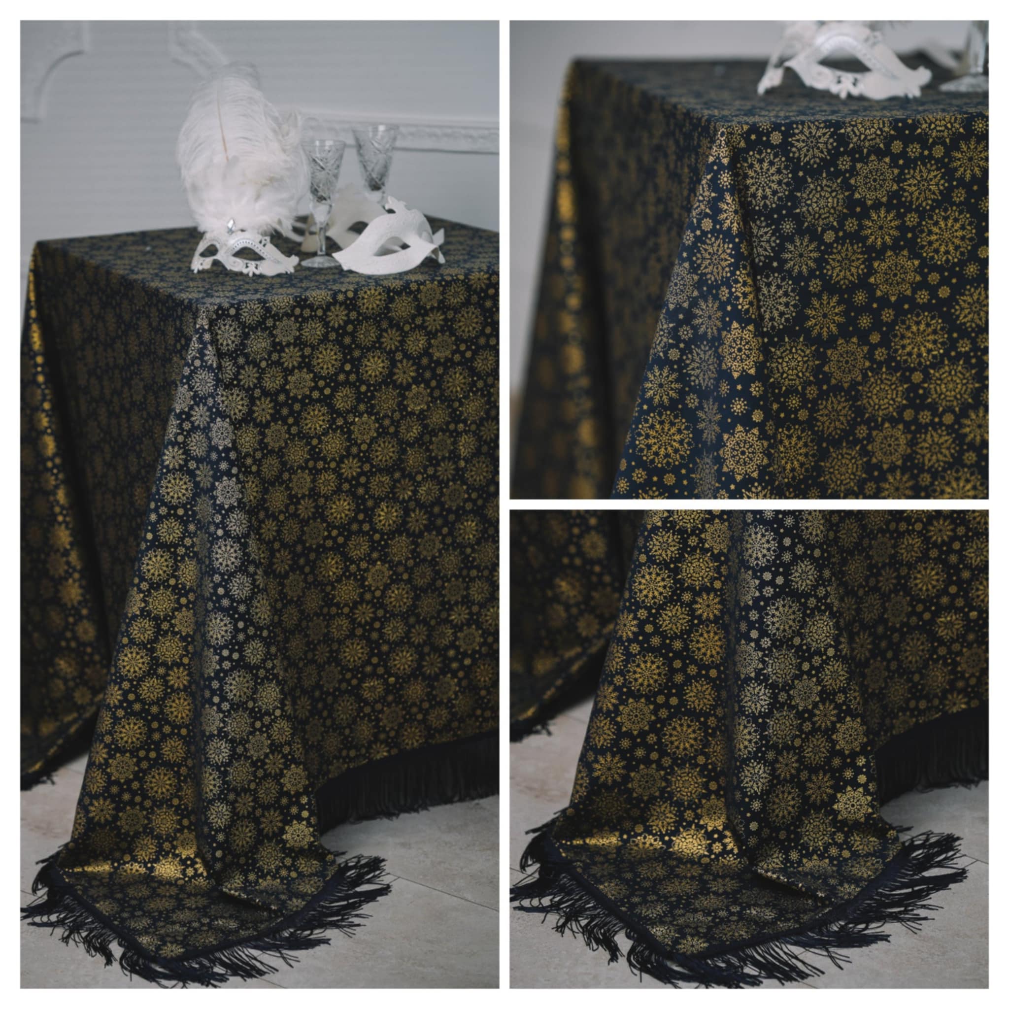 Kalėdinė staltiesė "ŽVAIGŽDĖTA NAKTIS II"