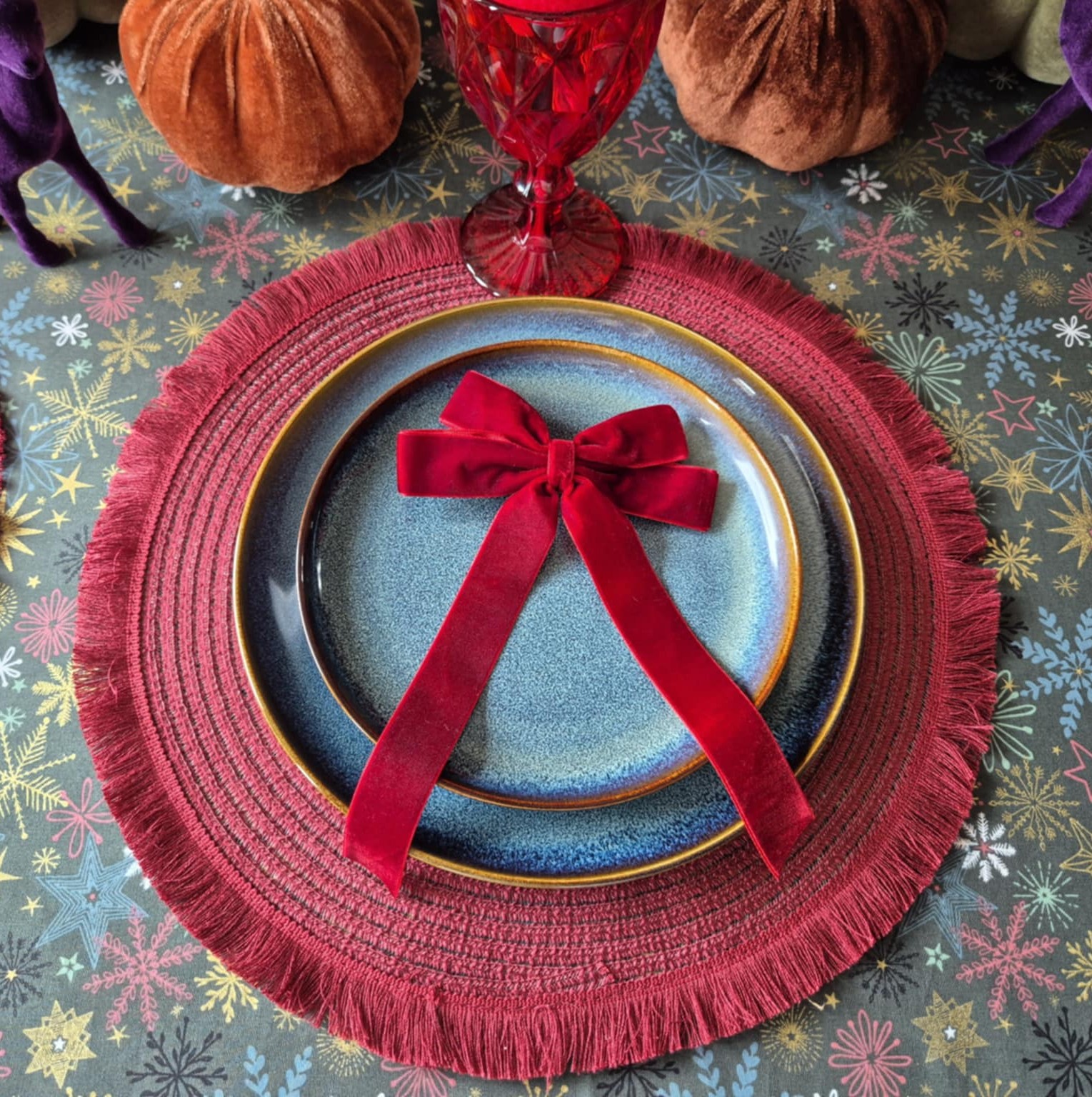 Žalia Kalėdinė staltiesė "KALĖDOS PROVANSE"