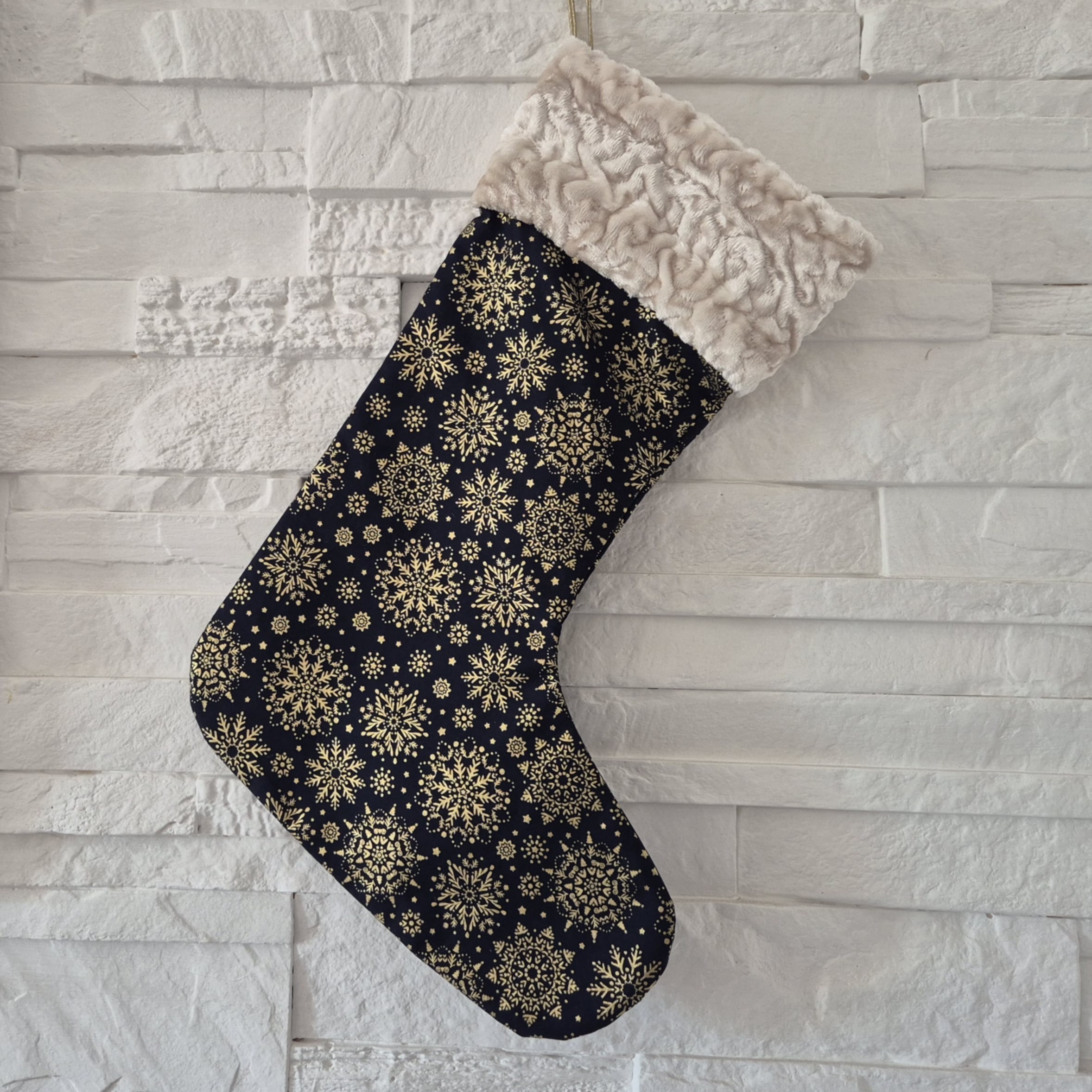 Kalėdinė židinio dekoracija "ŽVAIGŽDĖTA NAKTIS"