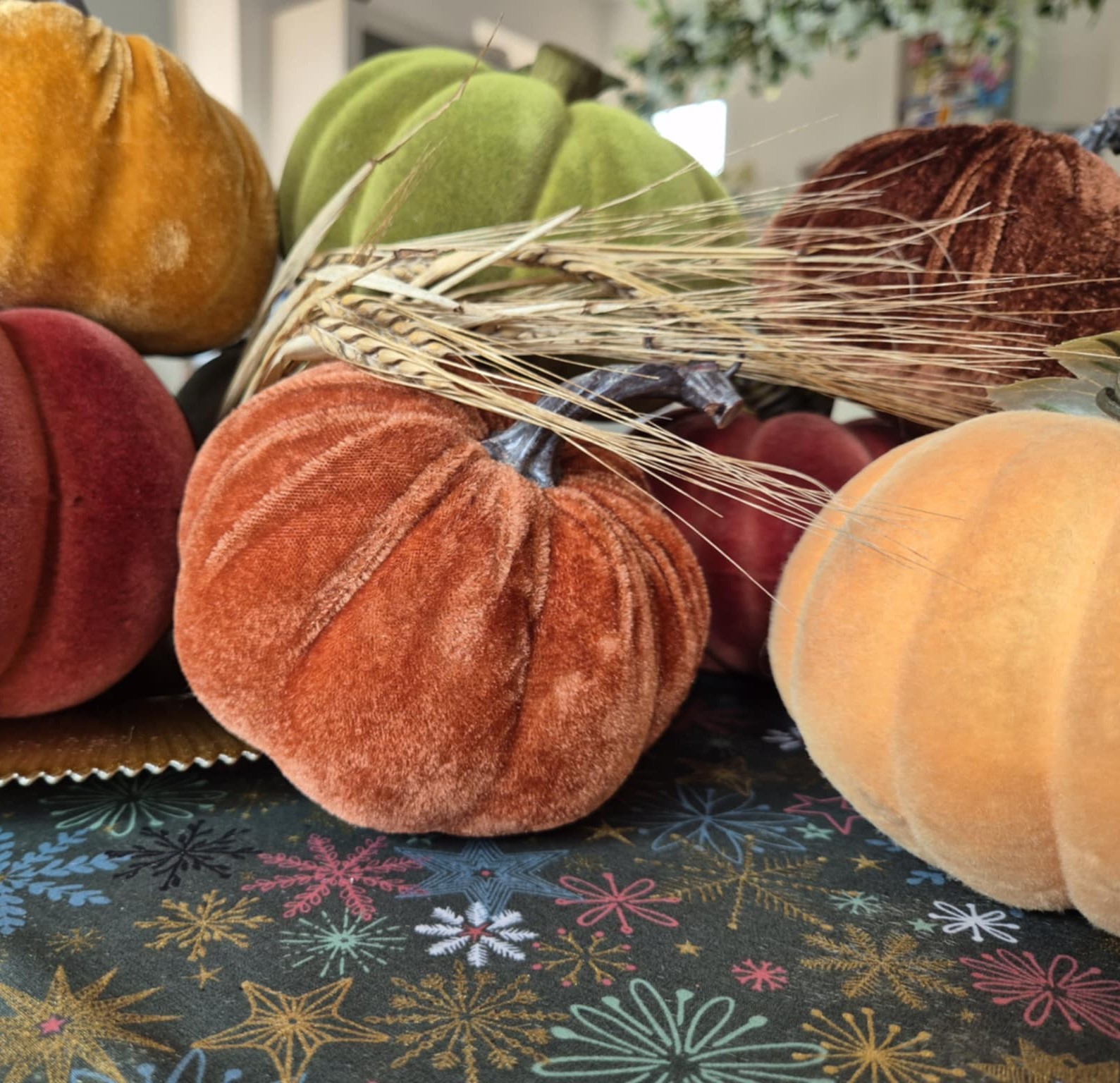 Žalia Kalėdinė staltiesė "KALĖDOS PROVANSE"