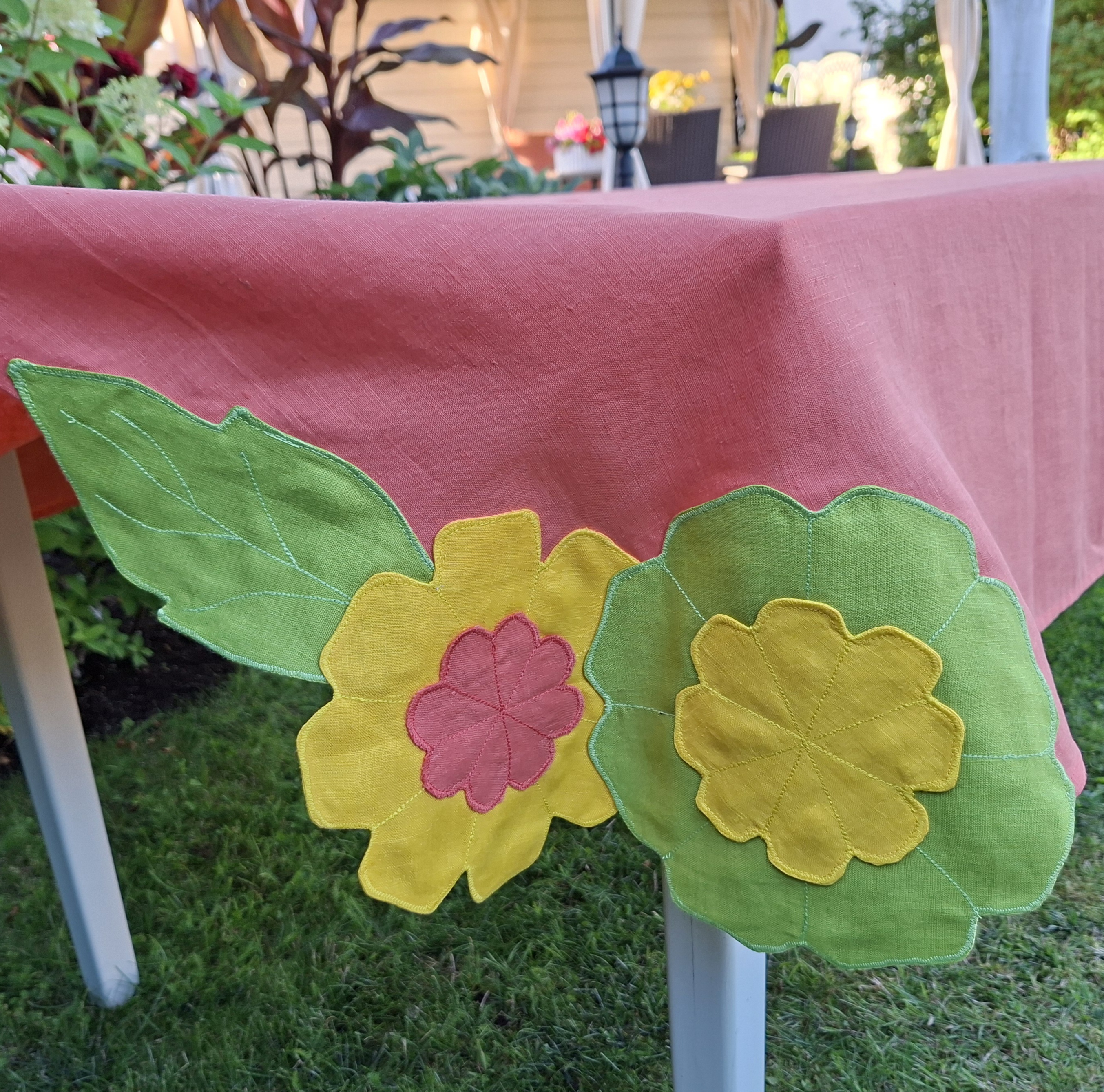 Italijos įkvėpta lininė staltiesė "VERONA"