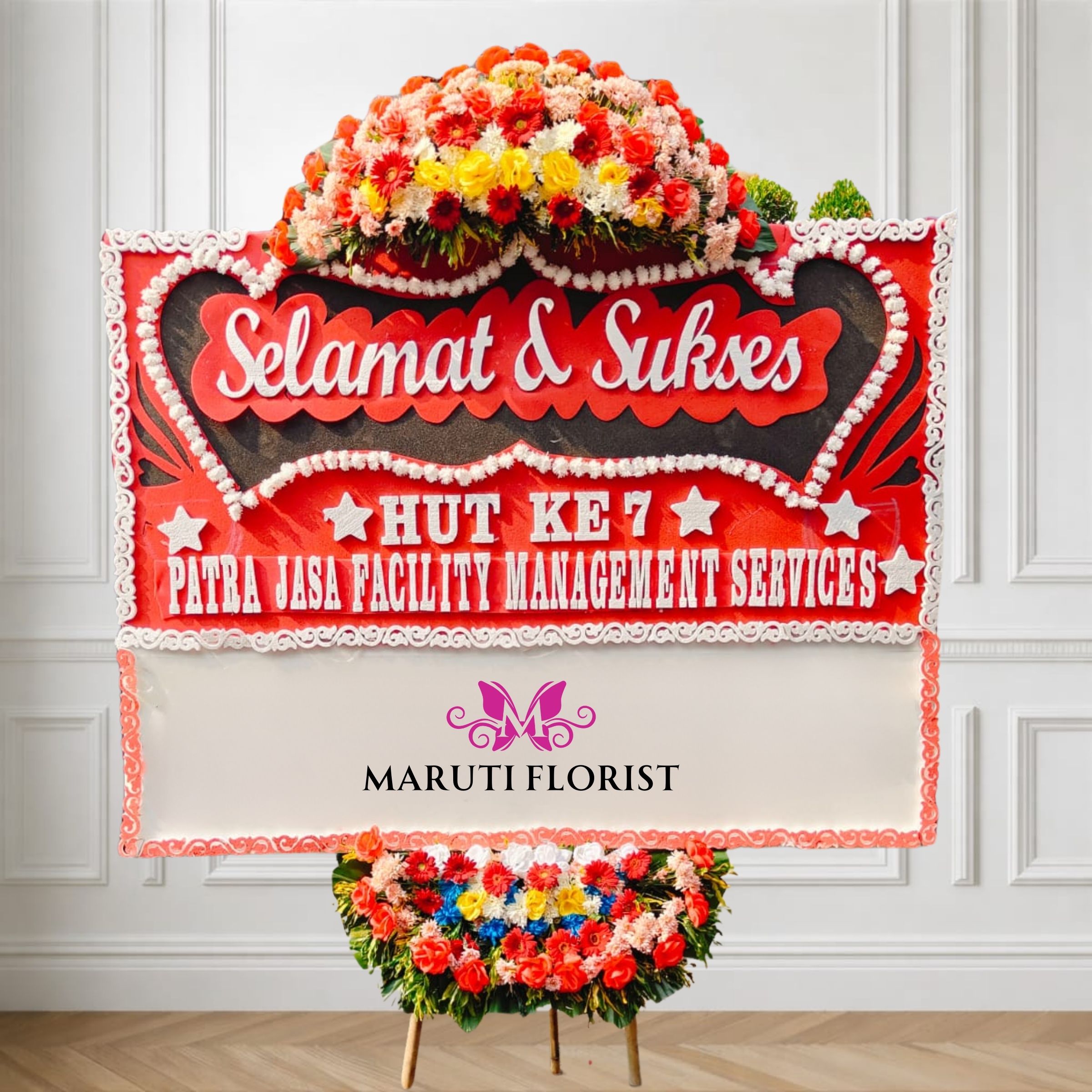 Grand Flower Board Congratulations Arrangement