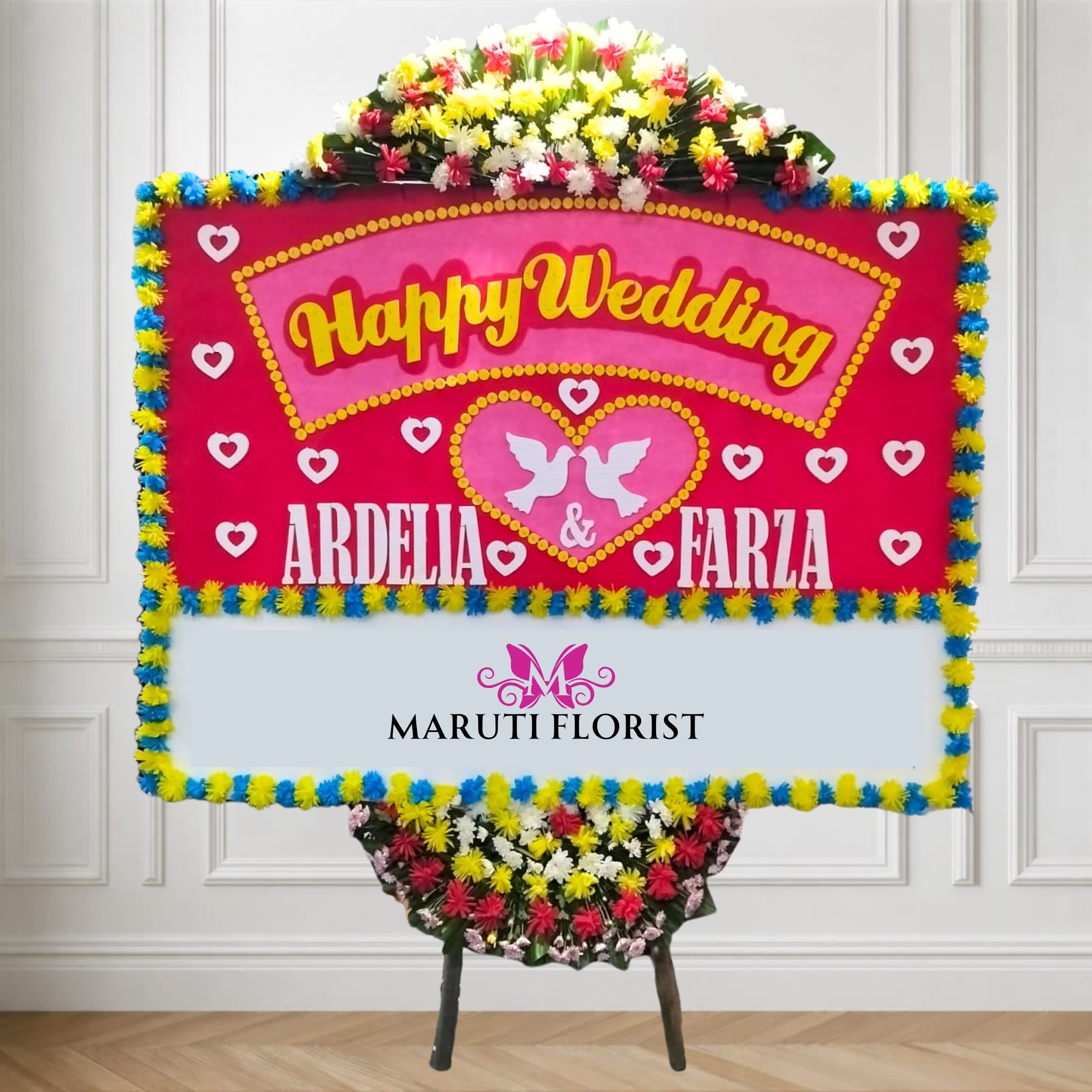 Wedding Flower Board