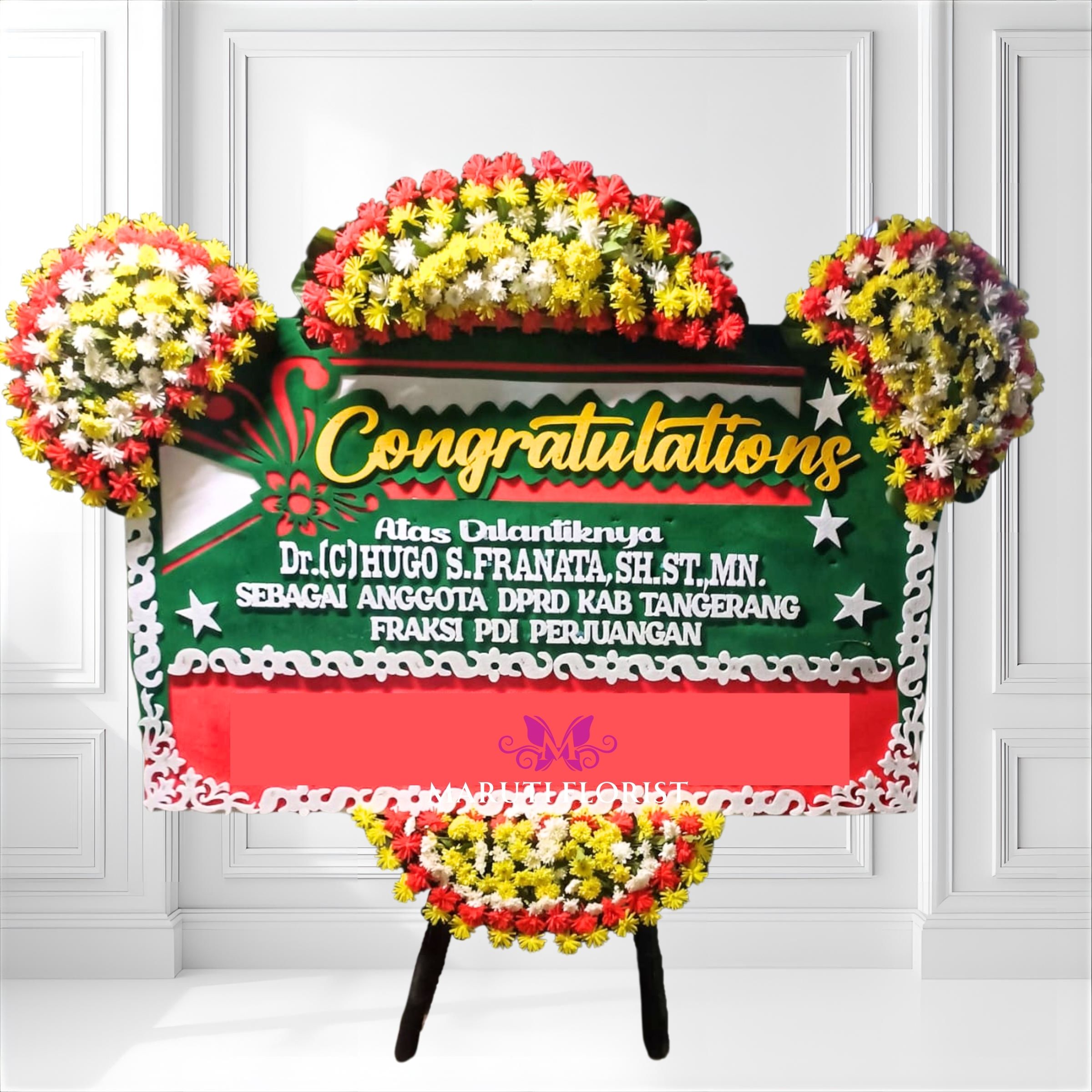 Large Flower Board Congratulations