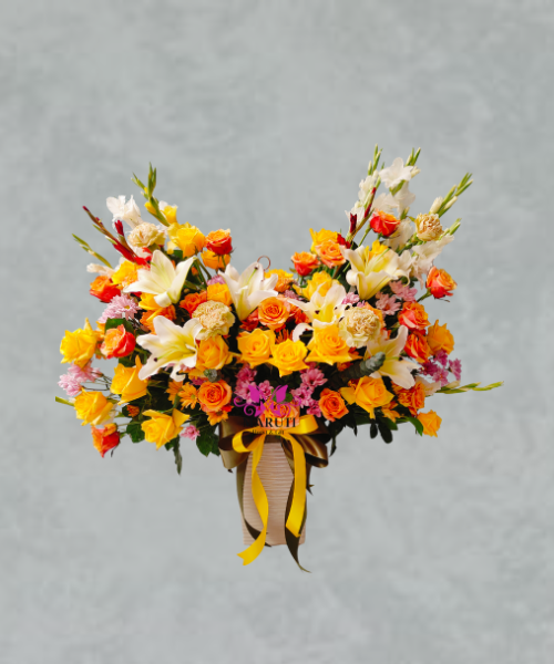 Vase Pramadita - Yellow