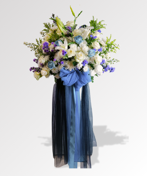 ST11 Flower Sasanti Biru