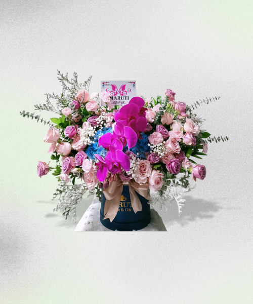 VO02 Vase & Orchid