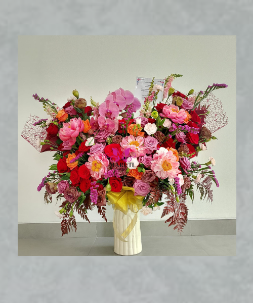 Vase Zanitha - Pink