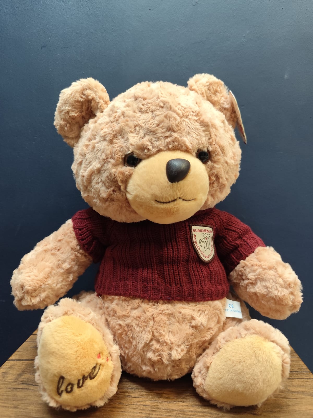 Teddy Bear Maroon  t - Shirt