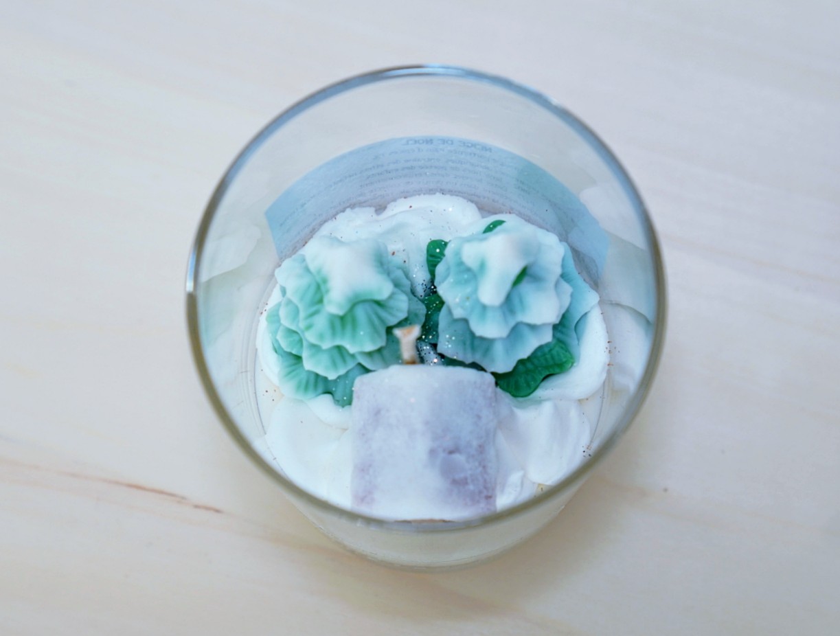 Bougie Neige de Noël