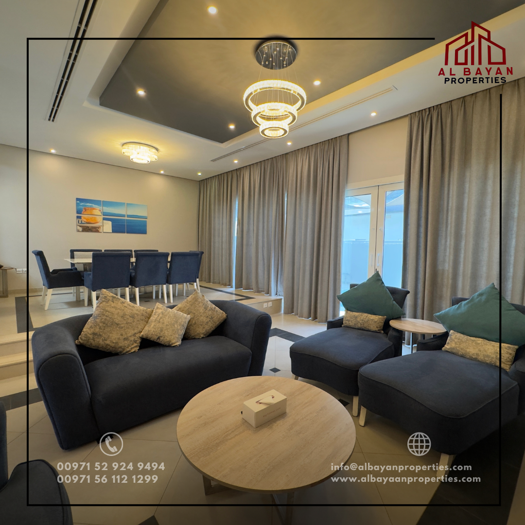 Rare Opportunity | Modern 3BR Serviced Villa with Private Pool in Al Jazeera Al Hamra