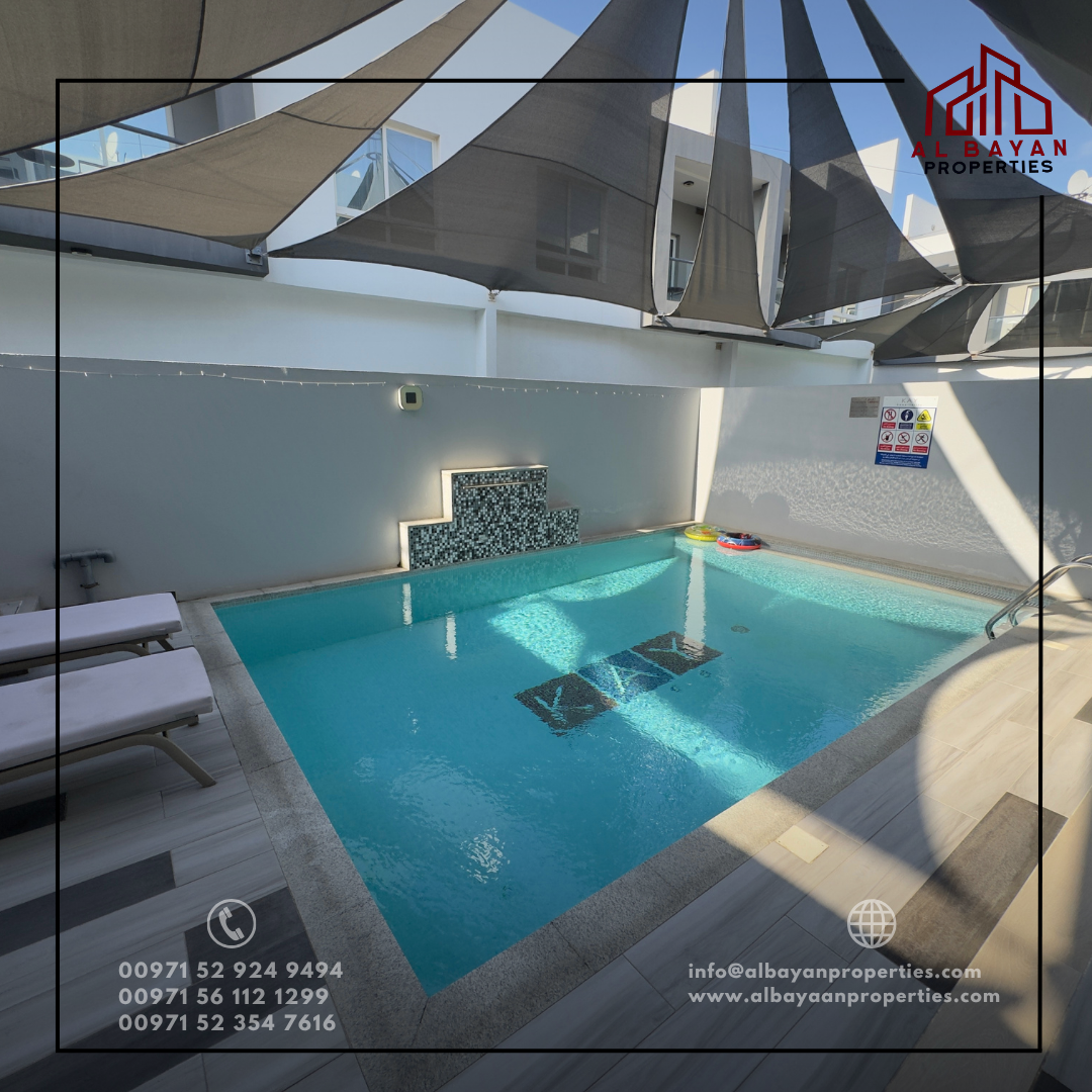 Rare Opportunity | Modern 3BR Serviced Villa with Private Pool in Al Jazeera Al Hamra