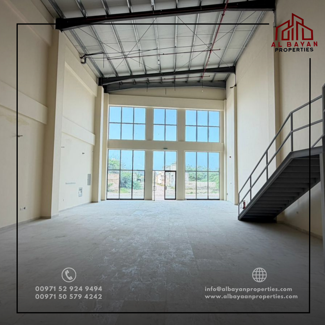 Brand New Showroom for Rent in Nakheel Area