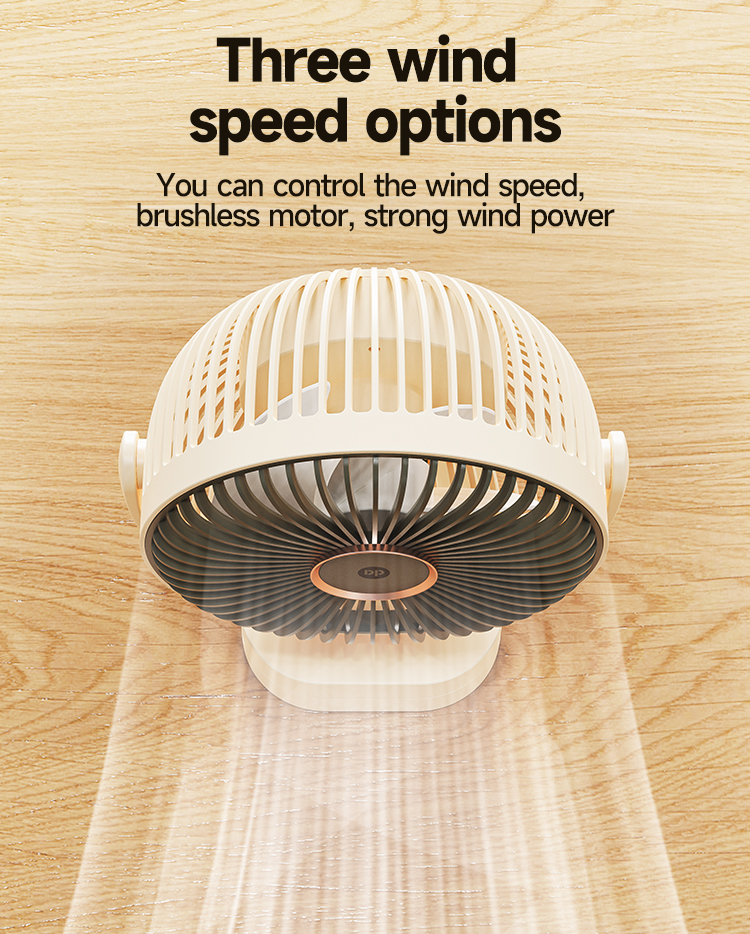 DP-7638 AC/DC Rechargeable Fan