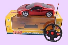 558 Rechargeable 3D Model Car Toy For Kids Remote Control.