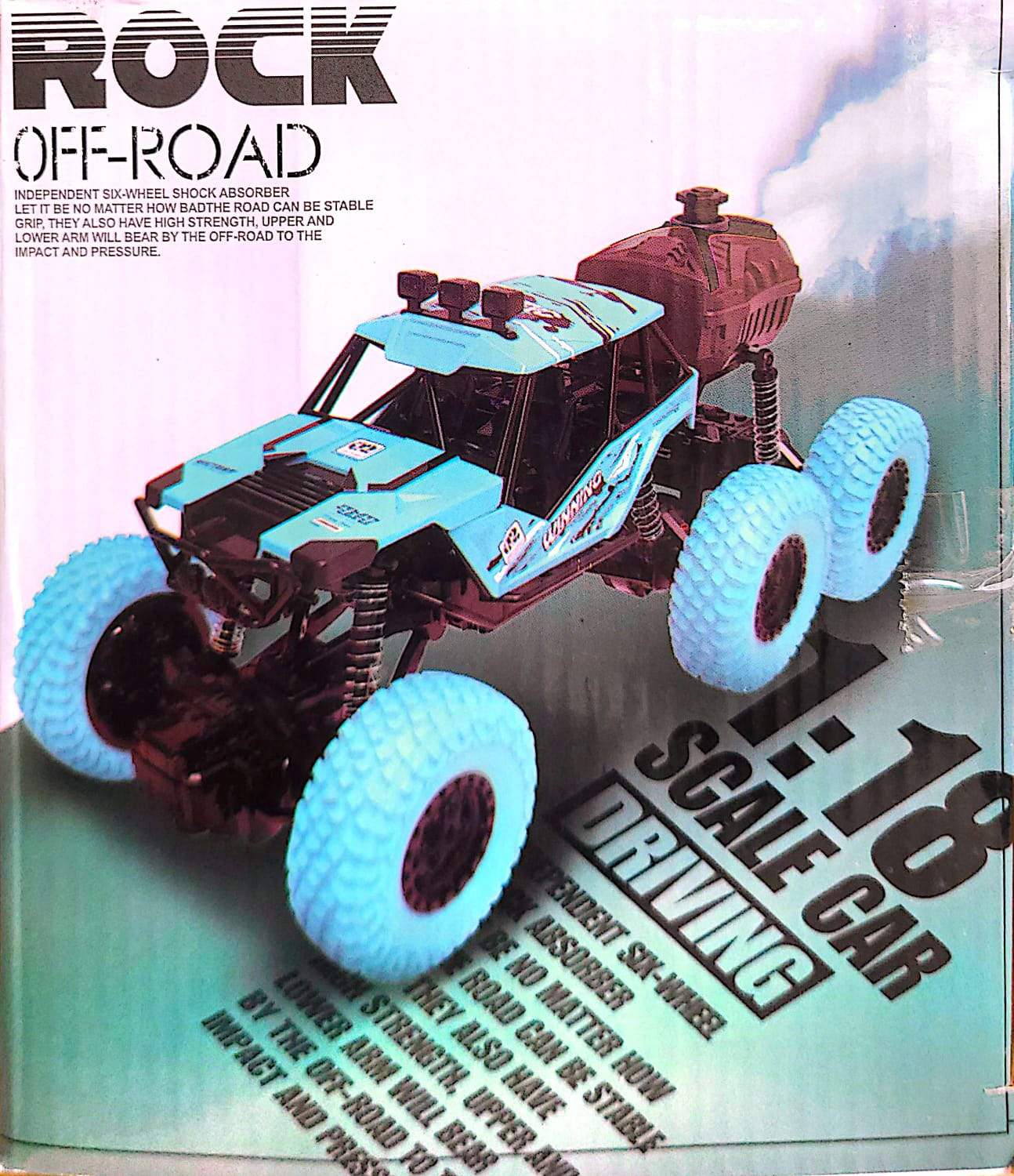 Smoke Climbing Off Road Car Toys Big Size 6WD Smoke  Car