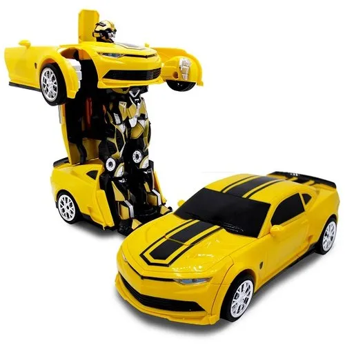 Transformer Robot Car Toy for Kids - Yellow