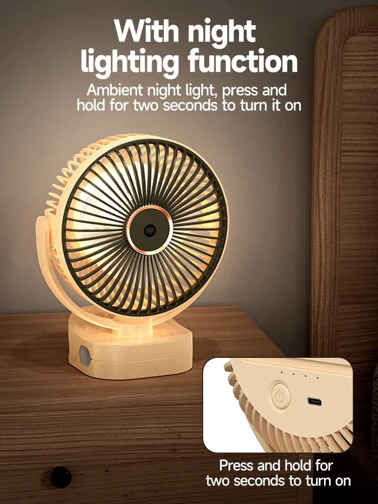 DP-7638 AC/DC Rechargeable Fan