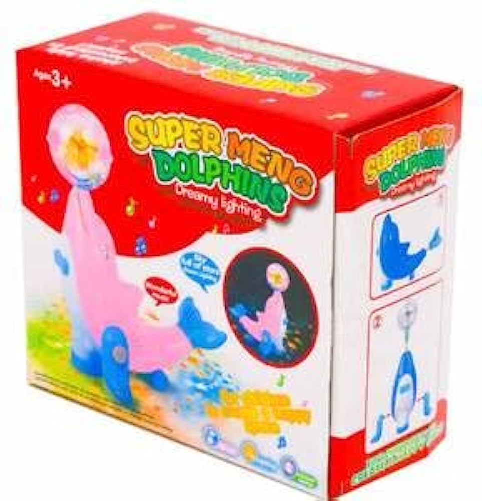 Dolphin toy with light and music