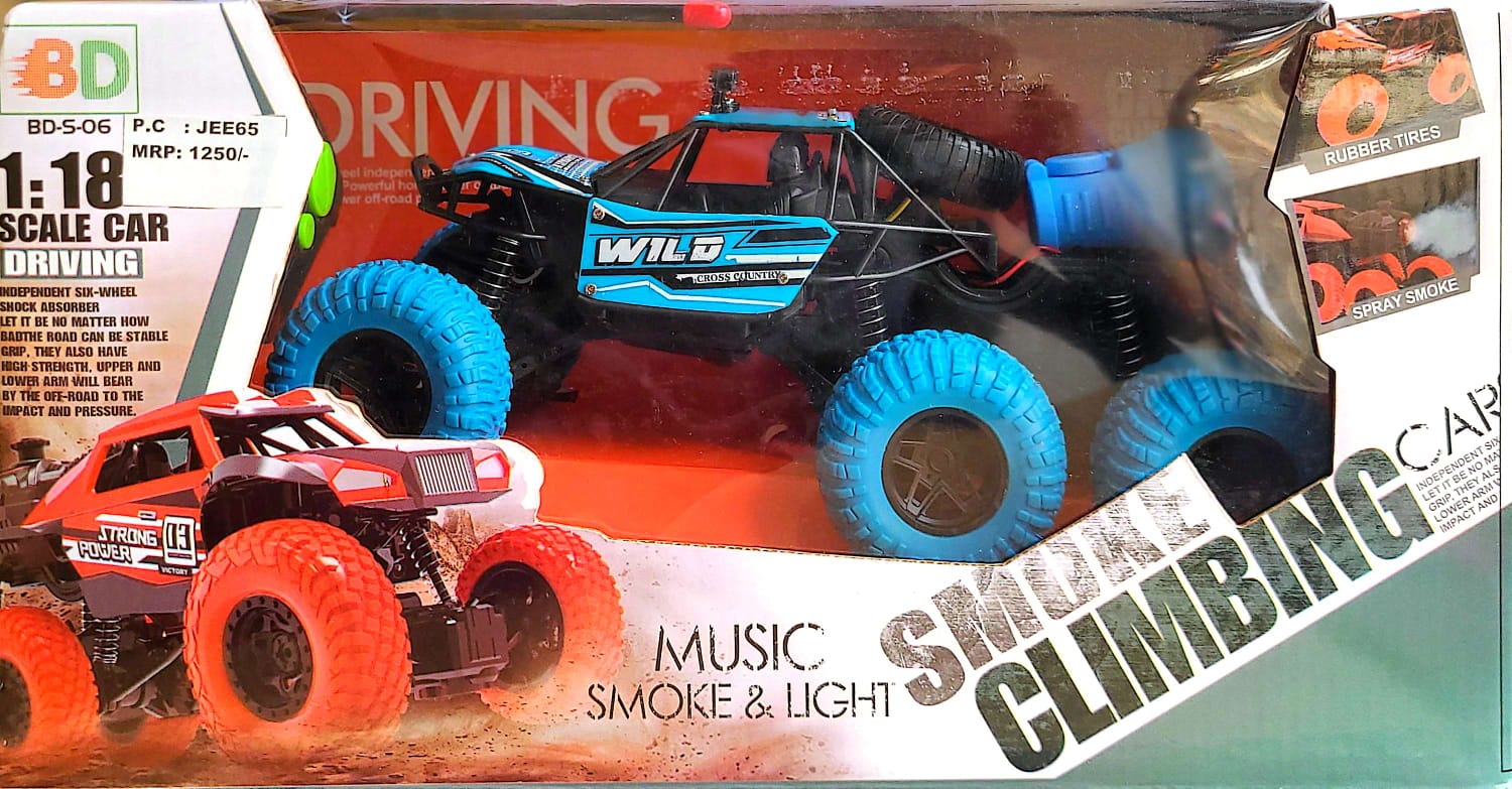 Smoke Climbing Off Road Car Toys Big Size 6WD Smoke  Car