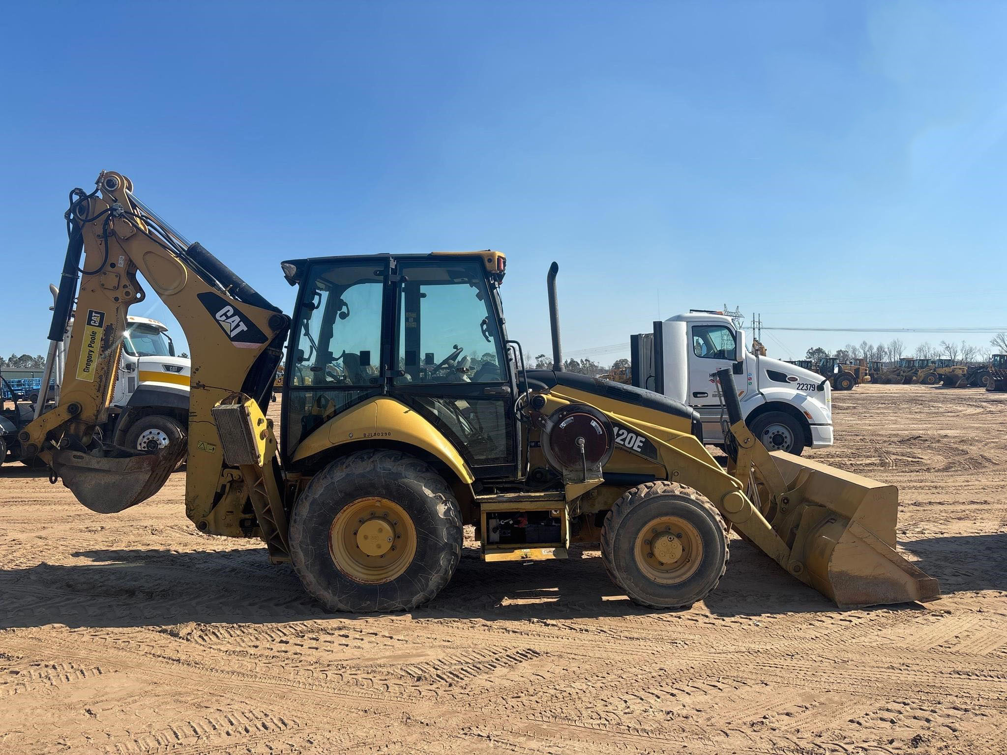 Caterpillar 420E Backhoe Loader