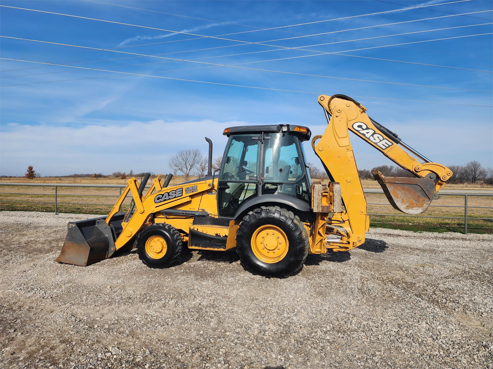 2012 CASE 580SN