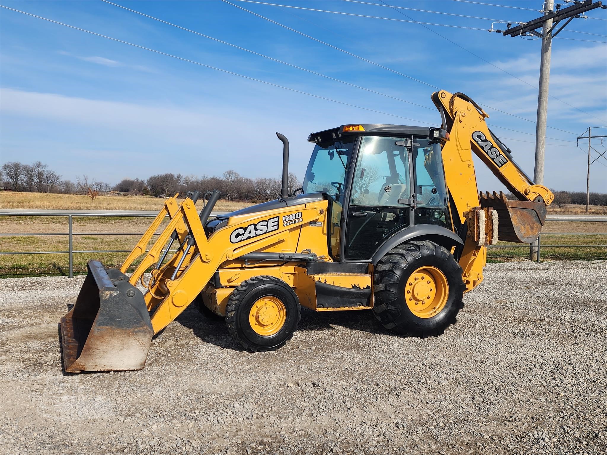 2012 CASE 580SN