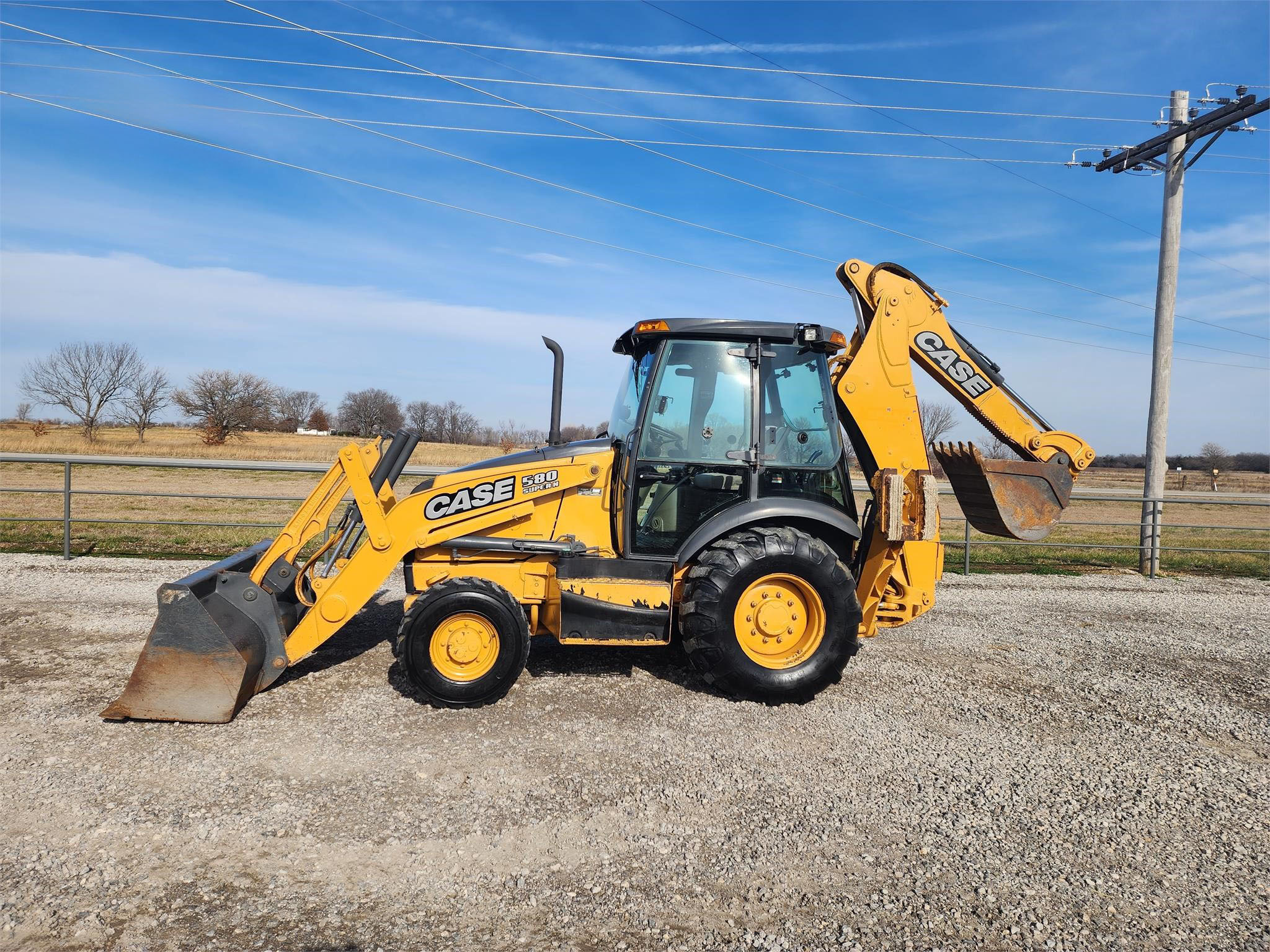 2012 CASE 580SN