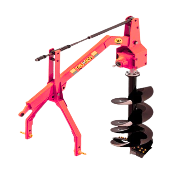 Tractor Mounted Post Hole Digger