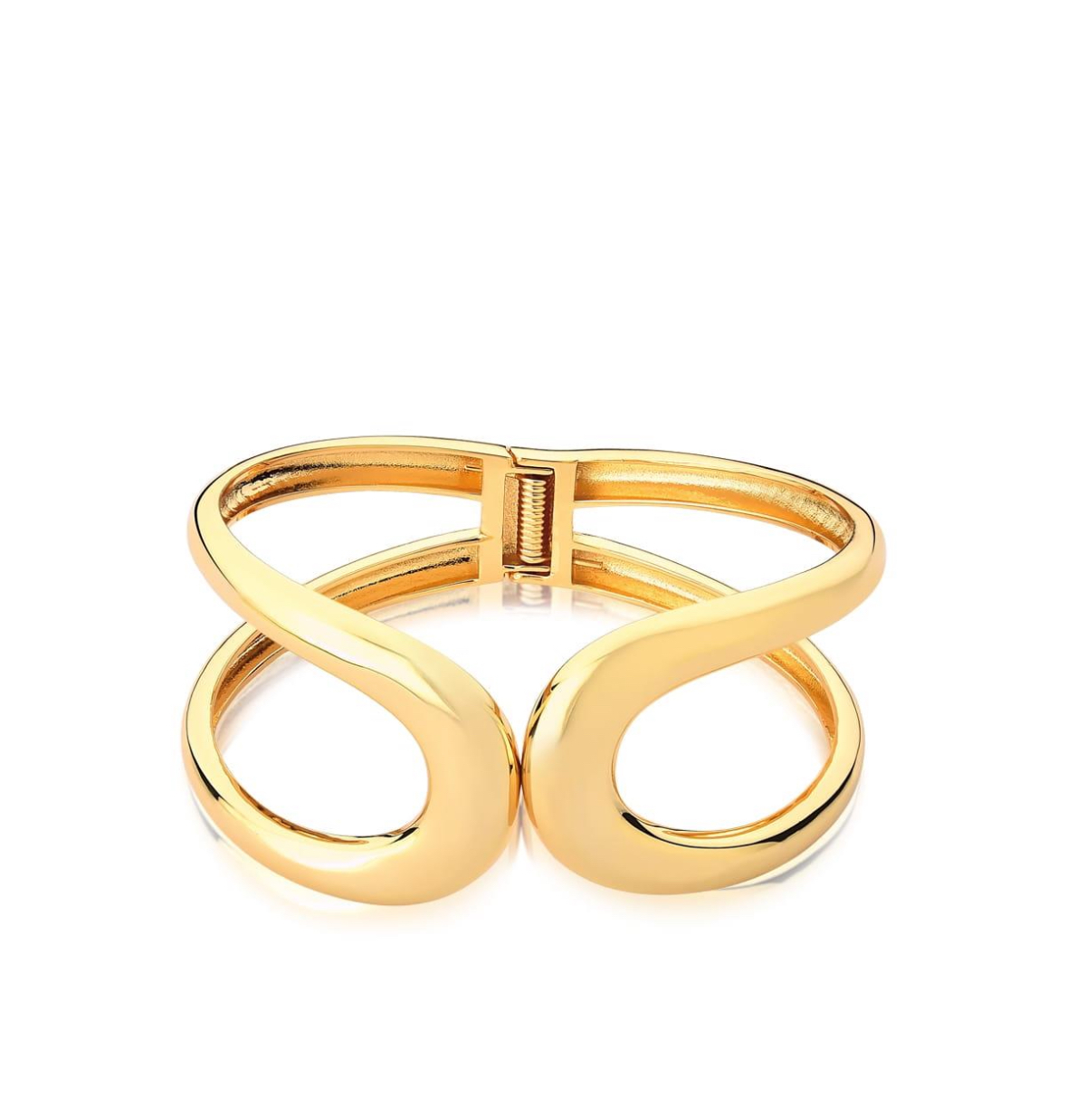 Bracelete dourada elegante